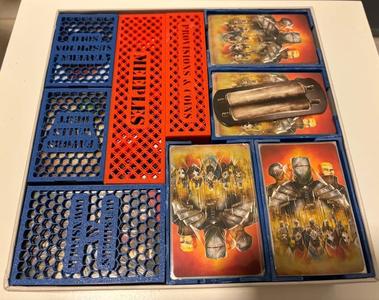 Paladins of the West Kingdom: insert for sleeved cards