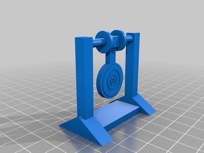 Spinning Gel blaster target (or airsoft)