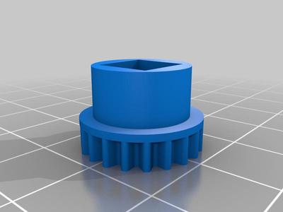 replacement roller brush gear for Roborock s6