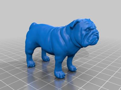 ブルドッグ（Bulldog）3Dデータ