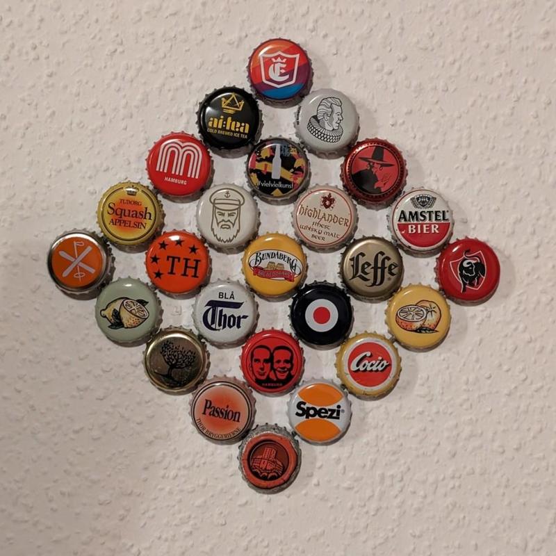 Beer / Bottle Cap Holder (Minimal)