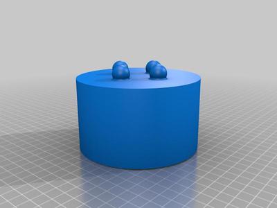 Hollow Dirt Mound -  Monstera Coaster Set