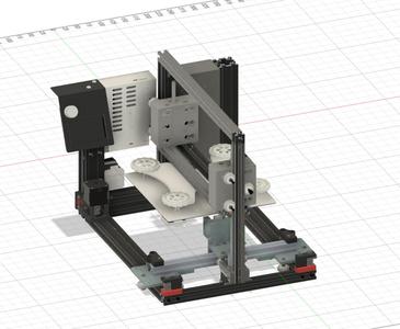 Upside down Ender 3 CoreXY(Z) conversion concept