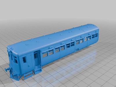 Tasmanian Government Railways Sentinel steam railcar HO scale