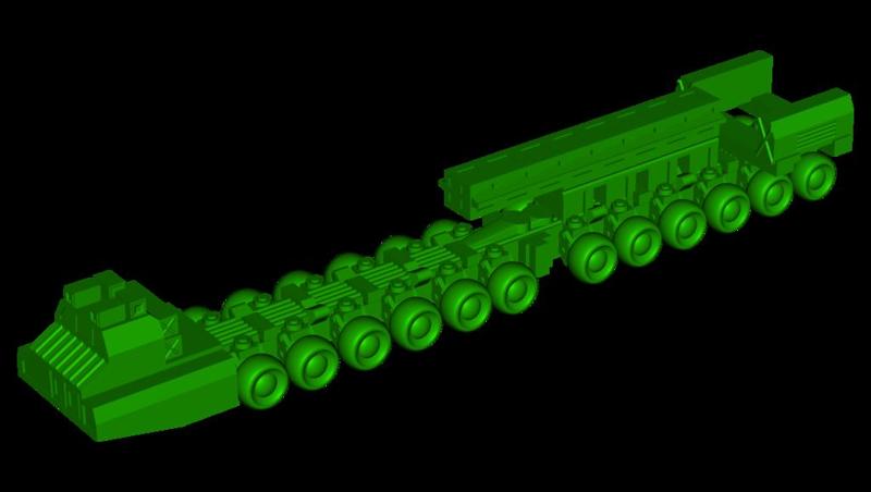 MAZ-7907 12 Axle Truck 