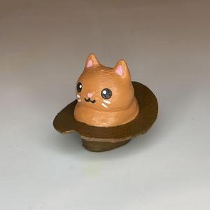 Cat in Cowboy Hat