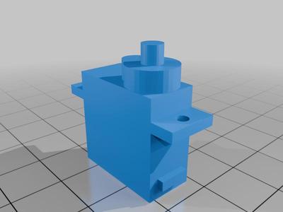 servo-motor for orientation in 3d modelling