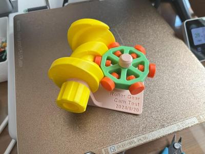 The Roller Gear Cam Test