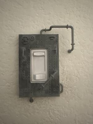 Steampunk Light Switch Cover