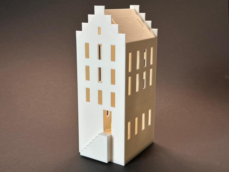 LED Candle House - Giebelhaus 