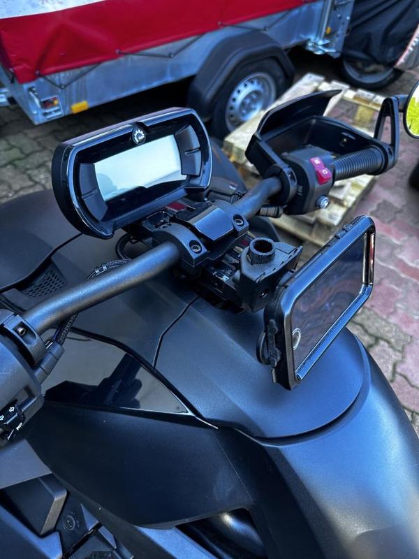 BRP can am RYKER Navi / Handy Halter für Gopro und co.