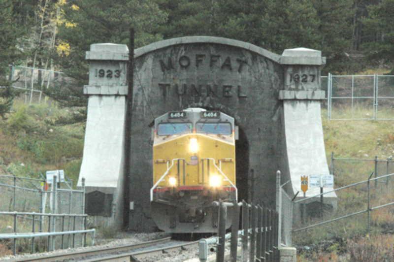 Moffat tunnel CO USA West portal HO - ferroviaire