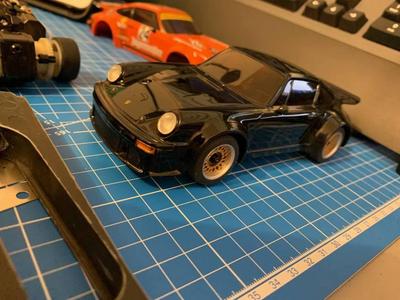 Mini-z Porsche 911 964 front clip