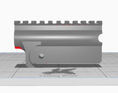 Tb-12 Custom barrel with rail