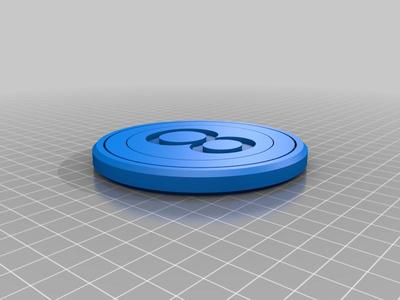 NUMBER 8 COASTER