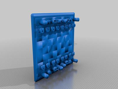 Plastic Bottle Chess Set
