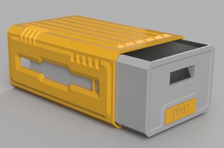 Space container (storage box)