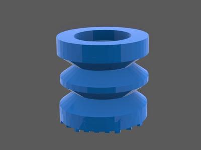 3D Printer Stabilizer and Grip Feet