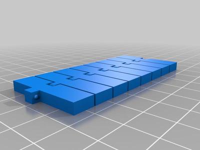 inter-locking articulated segment