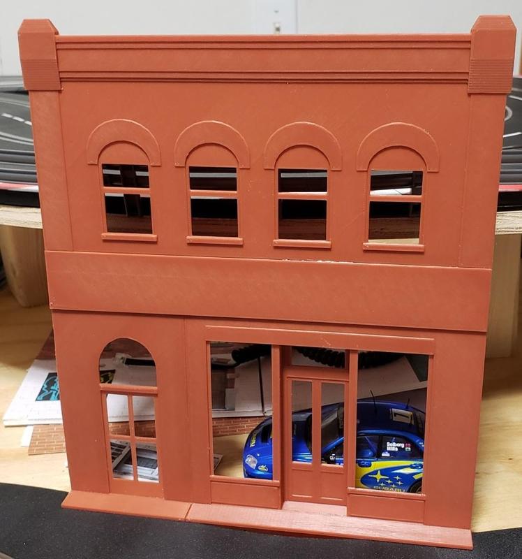 Stroker's Strip Club 1/32 Scale Slot Car Background Building