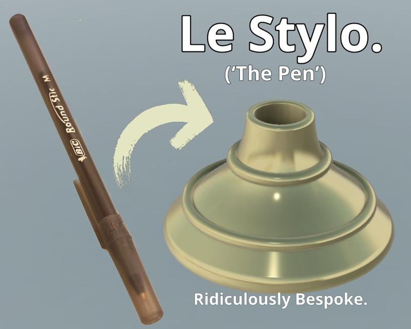 Le Stylo. ('The Pen')