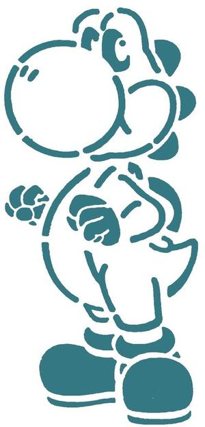 Yoshi stencil 7
