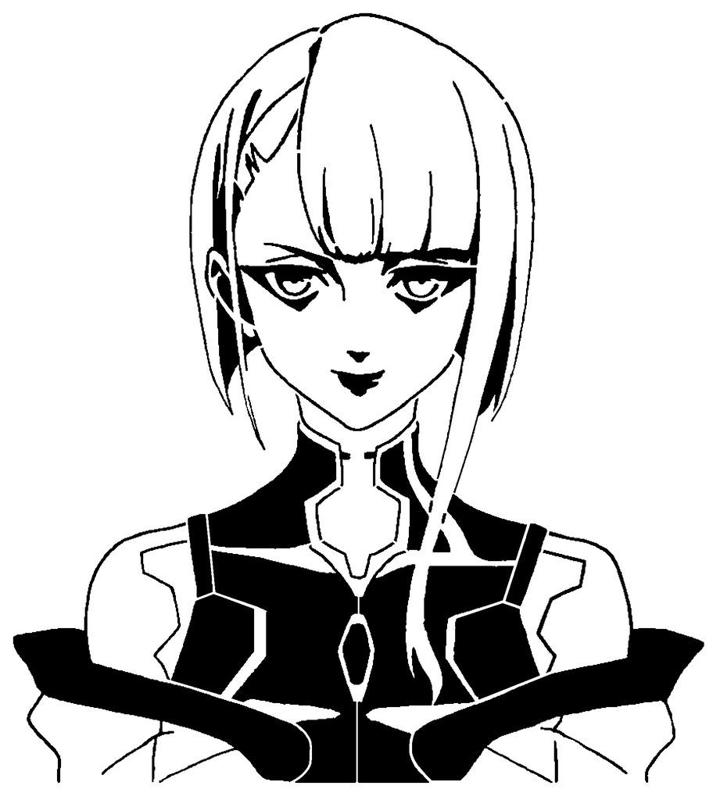 Lucyna Kushinada stencil 2