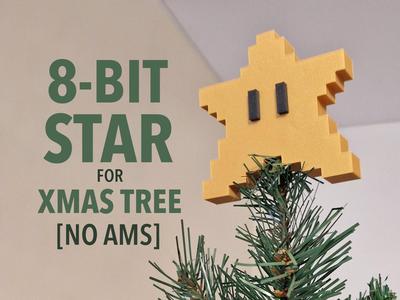 8 bit star for Christmas tree