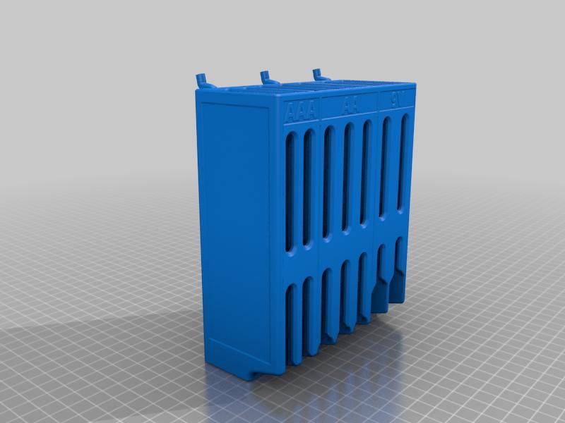 Battery Dispenser for Pegboard