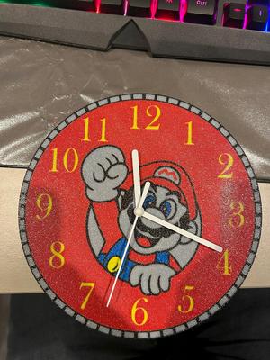 Mario Clock 20cm