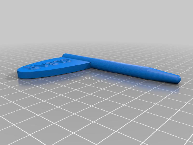 Flattened AR15 Chamber Flag