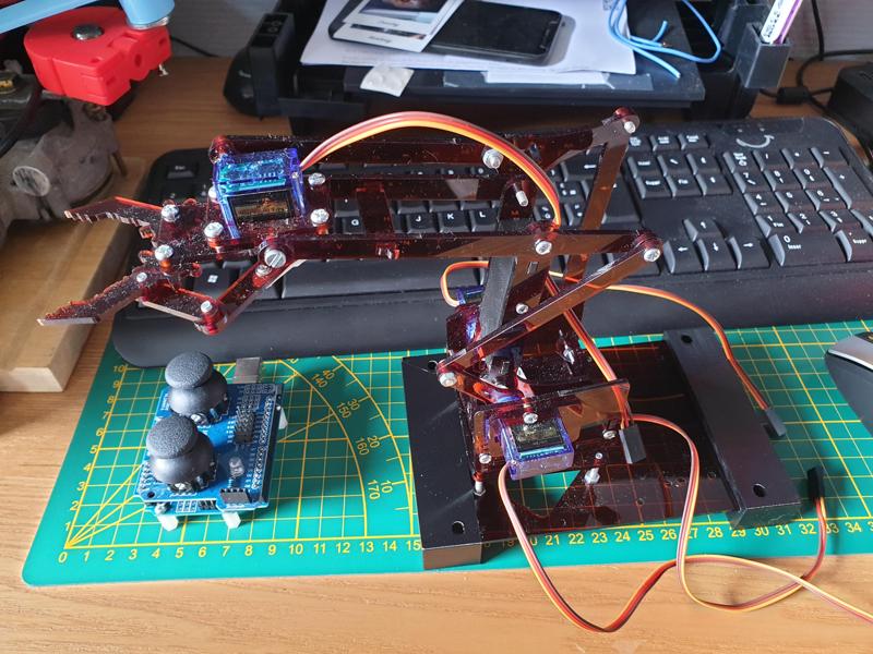 feet for clamp kit / arduino arm (SG90) / robot arm