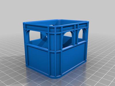Beer Crate Battery holder one seperator/ button cell CR2032 and so on