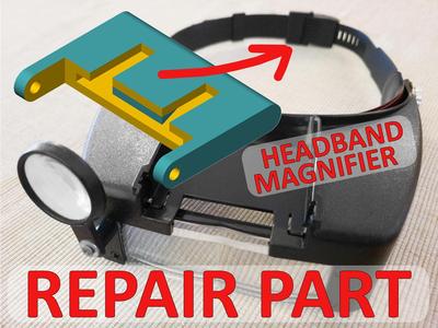 Headband Magnifier Repair Part (Adapter)