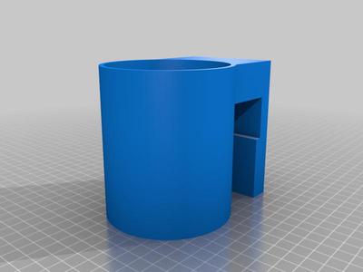 Universal cup holder single tray 