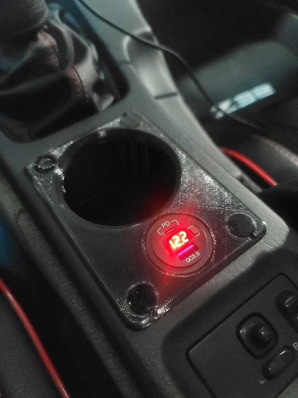 300zx Z32 Cup Holder with Charger