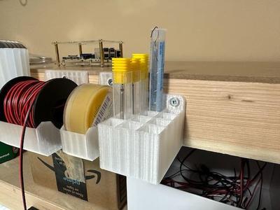 C210 solder tip holder - wall mounted, parametric