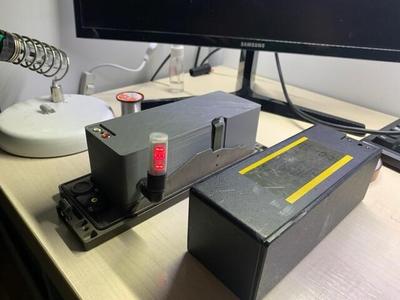 Prc-2200 battery case for lifepo04 8x 26650 cells