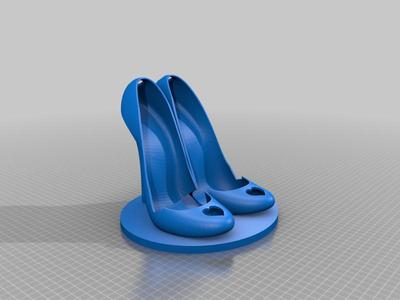 Barbi shoe with base