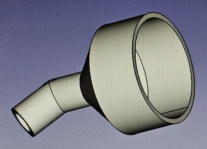 Воронки прямая и отогнутая.