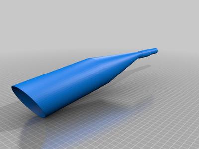 extension for Kids bike spoke exhaust