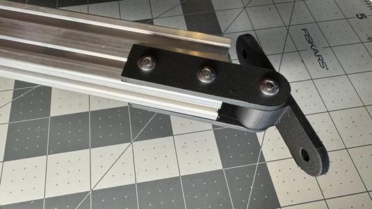 20X20 Extrusion Pivot-Brace 5mm Hardware