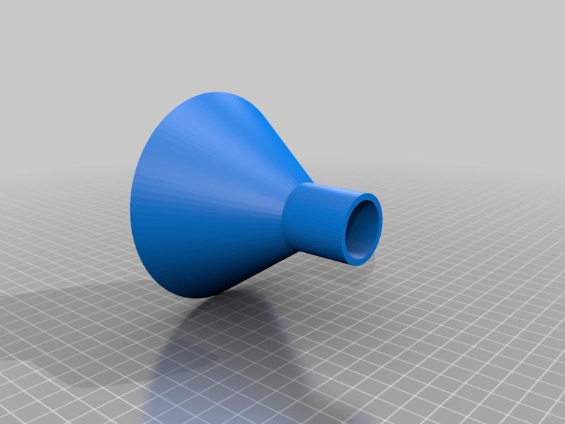 Kalkbidon kleiner Trichter