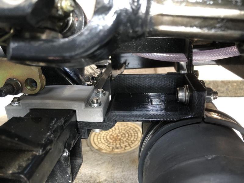 Silencer Band Support Frame for APtrikes125