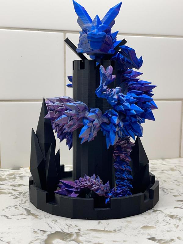 CRYSTAL DRAGON STAND