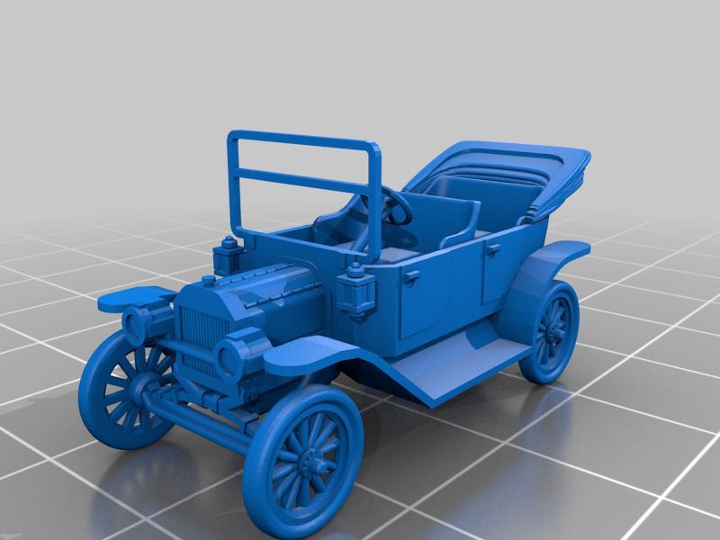 Model T Touring easy print