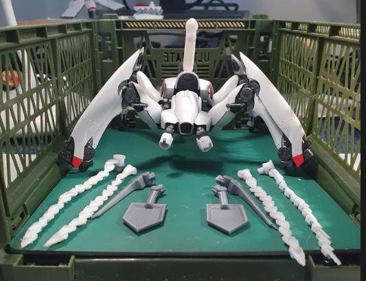 Reginleif melee arms pack (gunpla-eighty six)