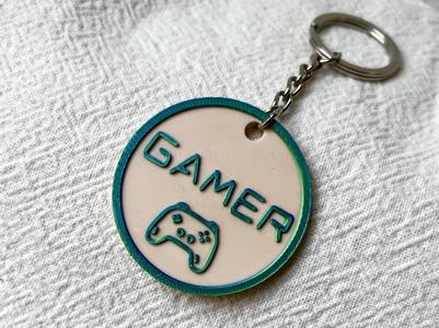 Keychain / key chain for true GAMER 