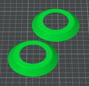 Pastamatic - shim to allow the use of spools with 70mm ID