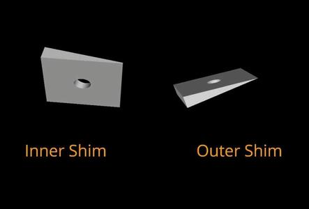 Hobie TI / AI Transom Motor Mount Shim